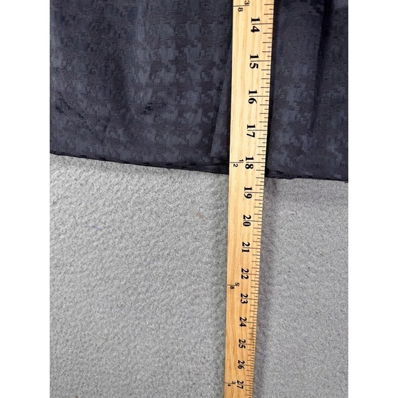 Holagen Skirt Womens 8 Petite Grey Houndstooth Pleated A-Line Ladies NEW - Picture 11 of 14